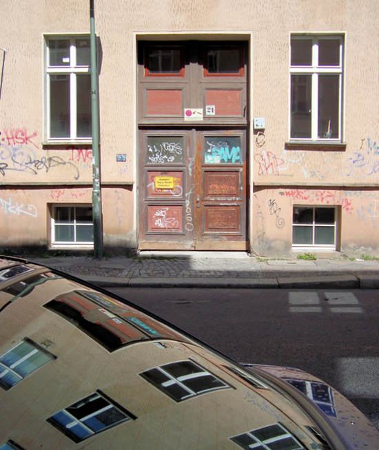 Letztes unsaniertes Haus, Albrechtstraße.