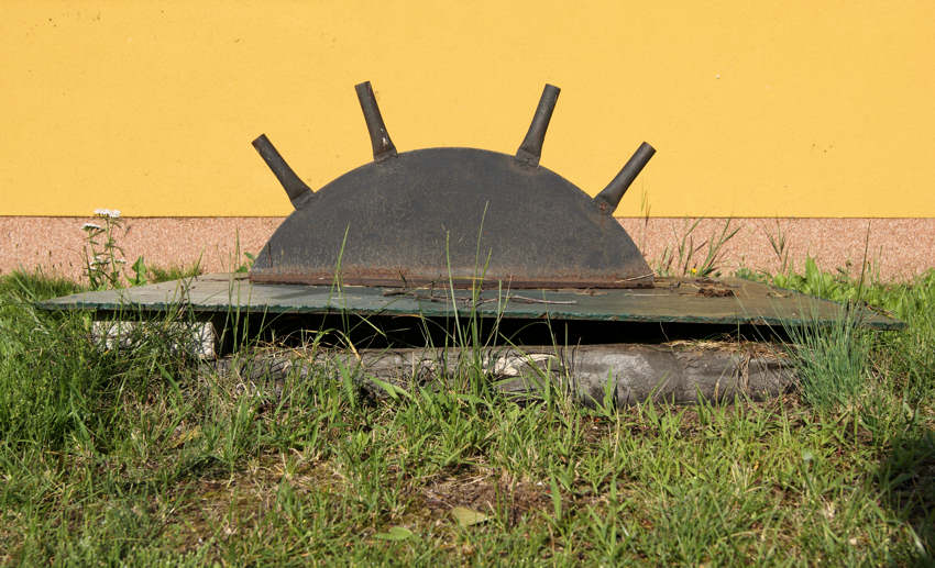 keine Flaggen auf der Jauchegrube