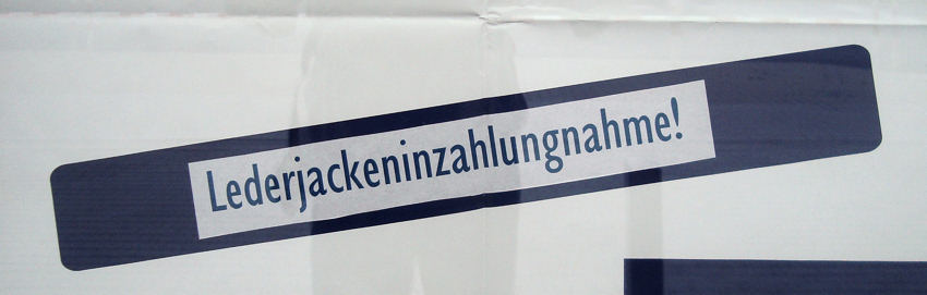 selten gesprochene Worte...